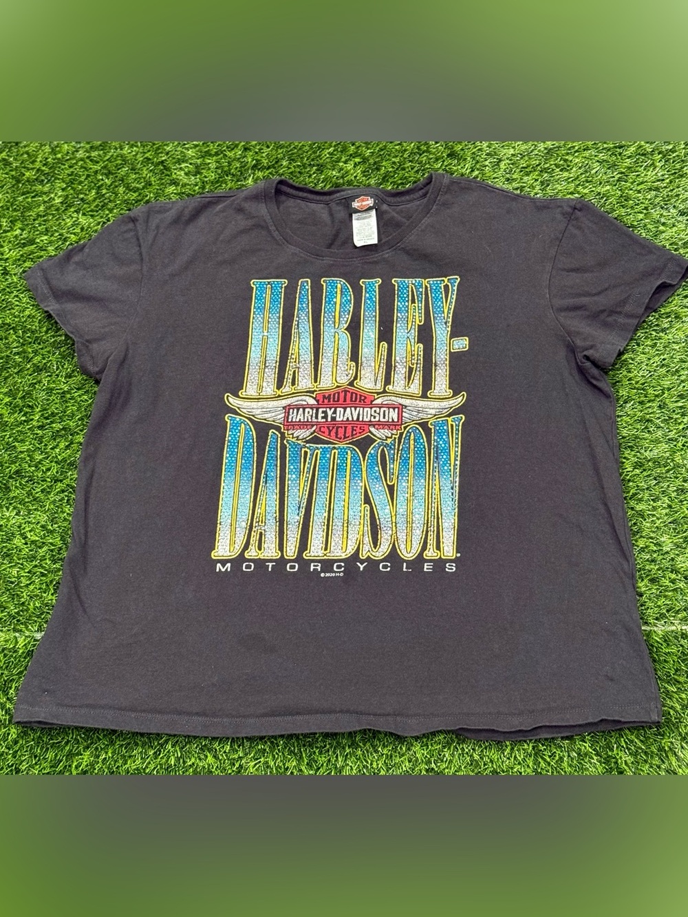 Harley-Davidson Alamo City San Antonio TX Black Graphic T-Shirt Size XL